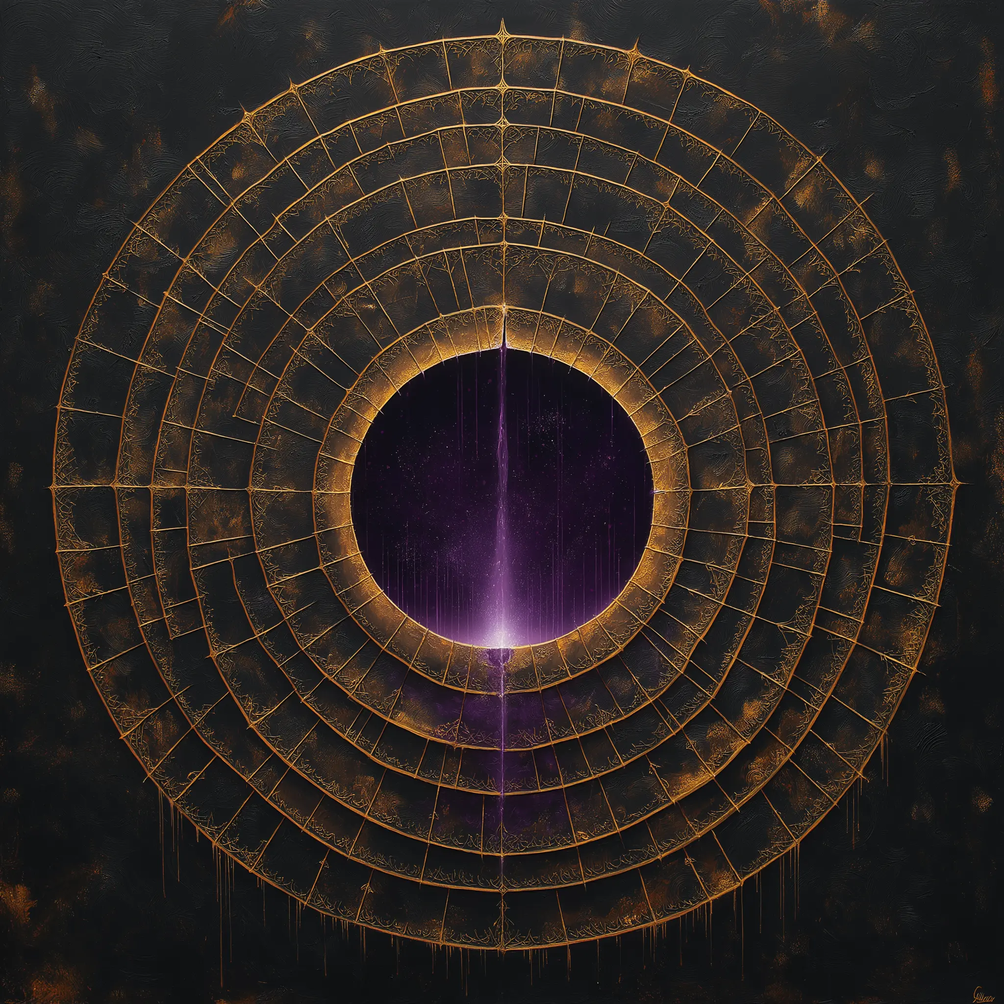Portal sigil, rings intact